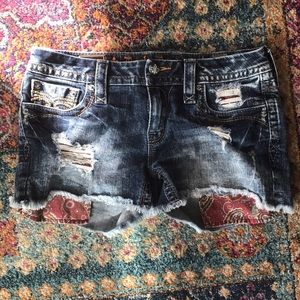 Rock Revival Jean Shorts